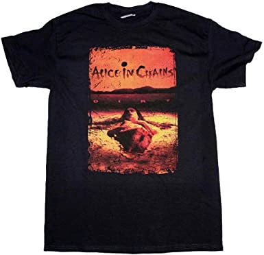 Rock Off - Alice In Chains "Dirt Album Cover" Unisex T-Shirt