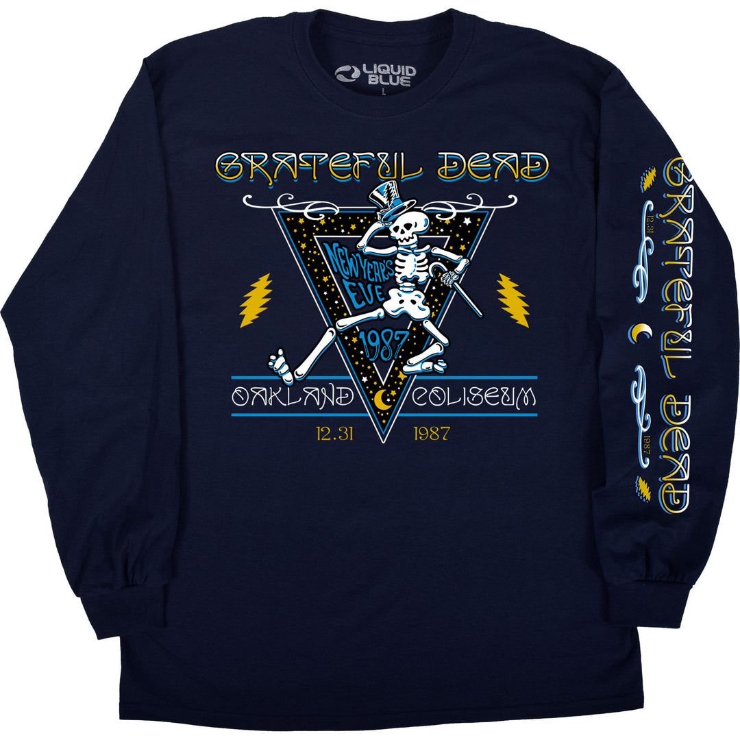 Grateful Dead New Year's Eve 87 Long Sleeve T-Shirt