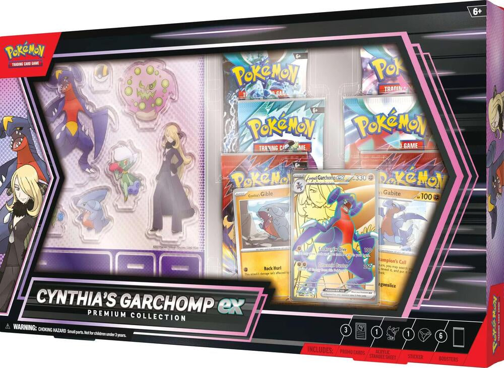 Pokemon TCG Cynthia's Garchomp ex Premium Collection