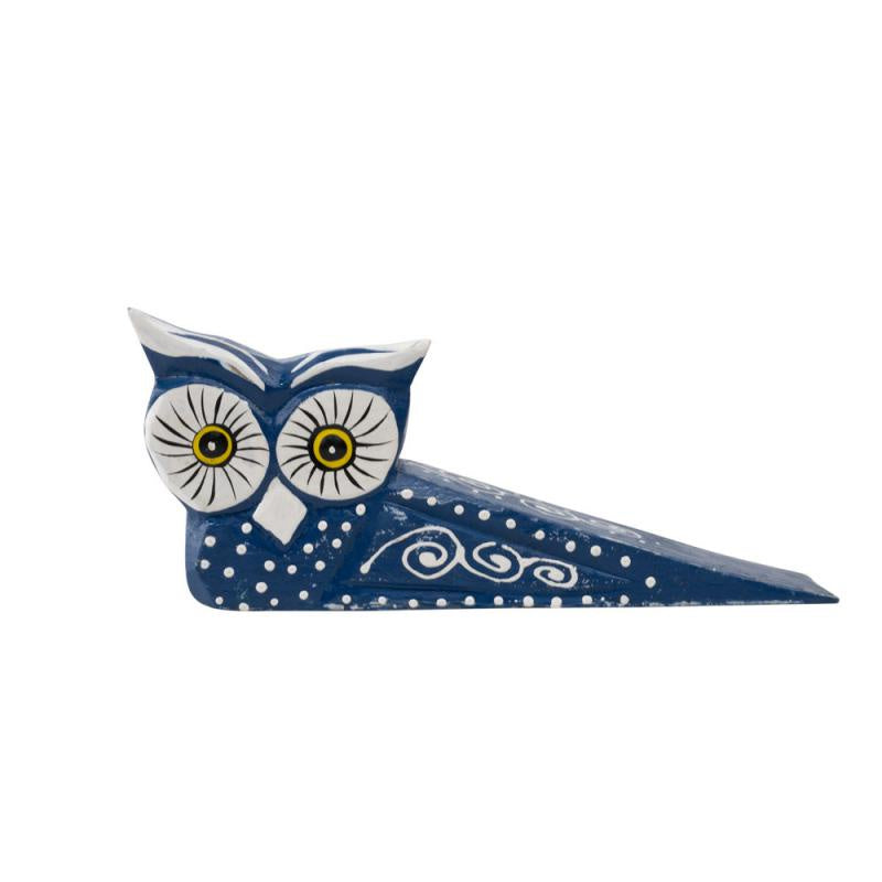 Hand Made Owl Doorstop 63071