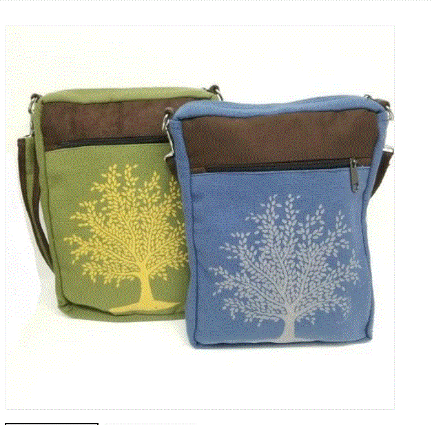 Yak & Yeti - Tree Of Life Crossbody Bag