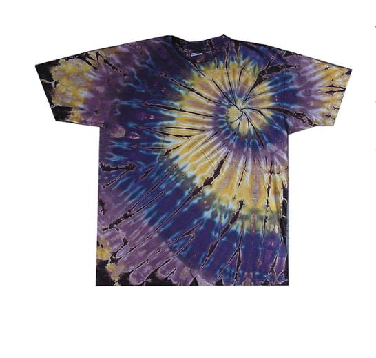 HappyLife - Brown Spiral Tie Dye T-Shirt