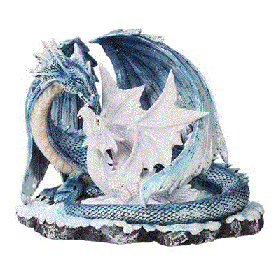 Pacific - Dragon Family Statue 10984