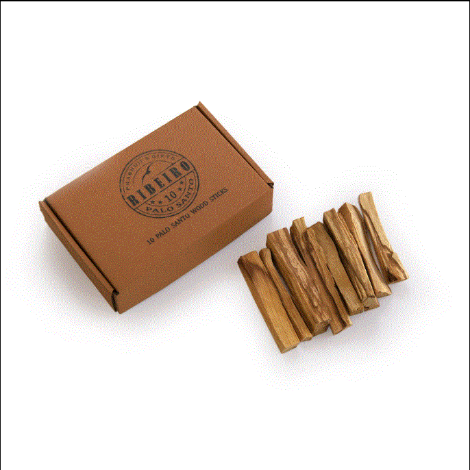 Ribeiro - Palo Santo Raw Incense Wood 10 Sticks