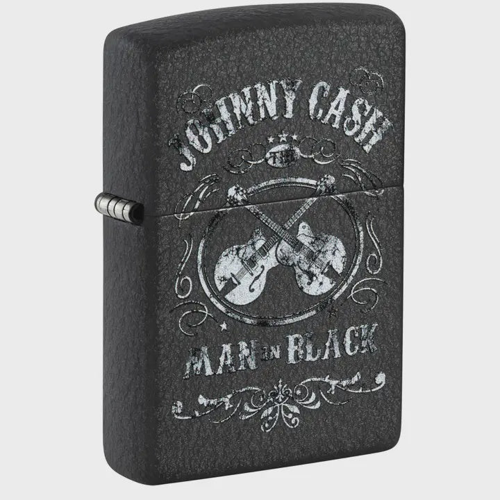 Zippo Johnny Cash Man in Black Windproof Lighter