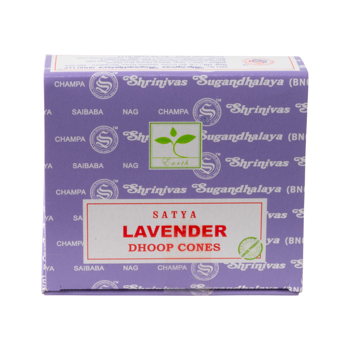 LAVENDER DHOOP CONES 12ct