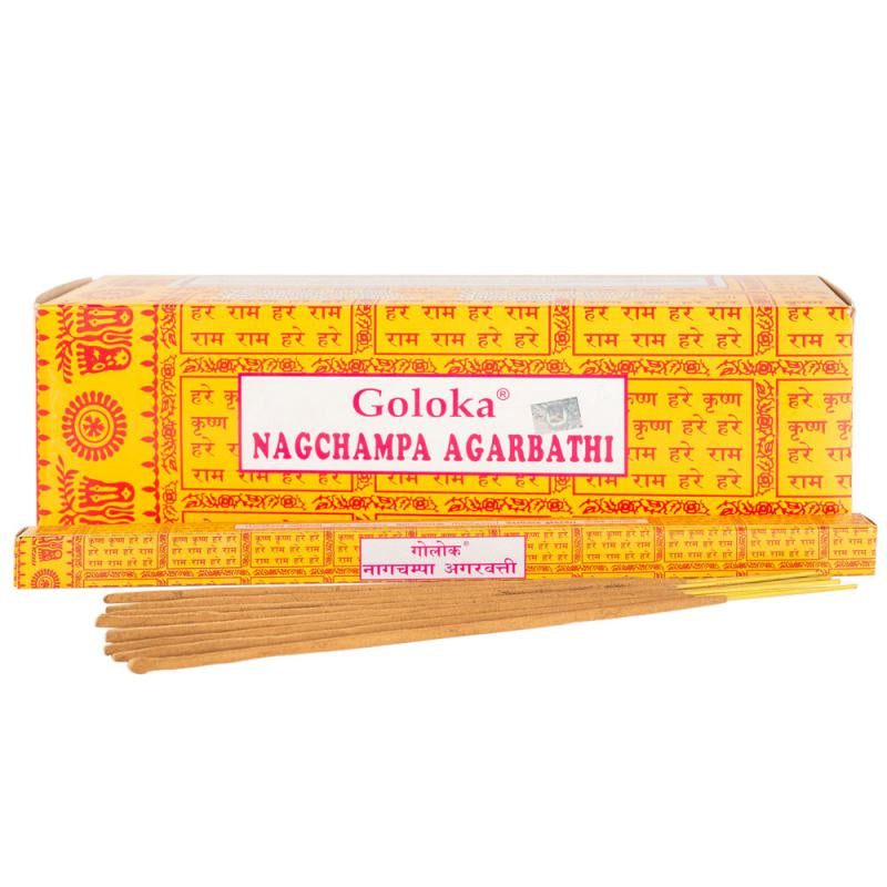 Goloka Nagchampa Agarbathi Incense Sticks 40 Gram