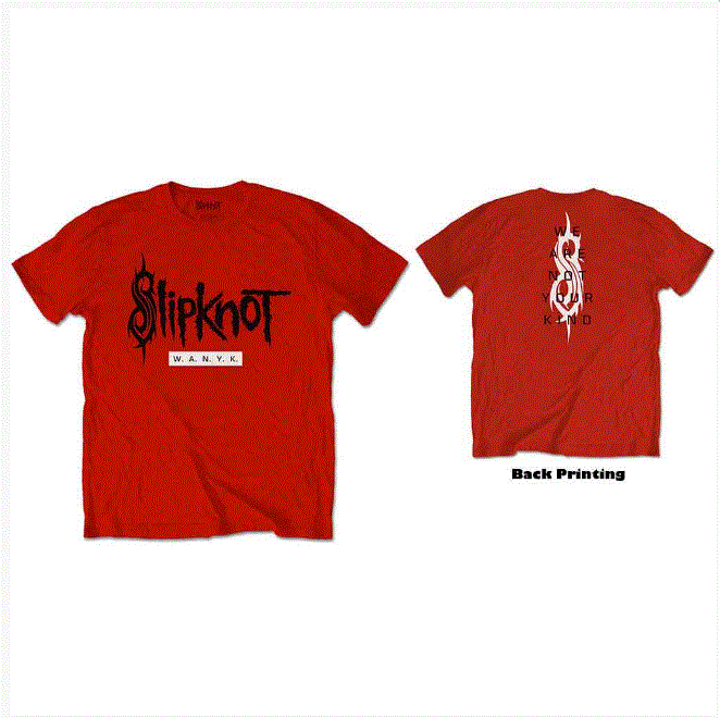 Slipknot Unisex T-Shirt - WANYK (Back Print)