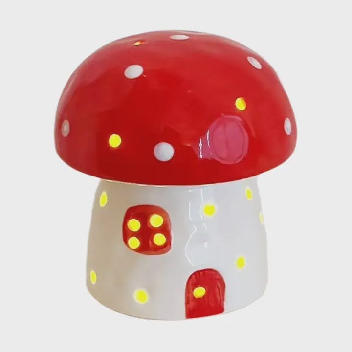 Ceramic Mushroom Light 80170