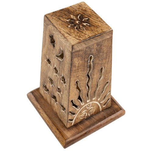 Celestial Wooden Incense Burner 67016