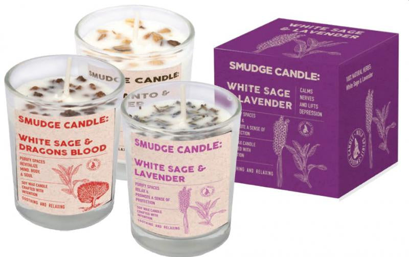 Smudging Soy Wax Candles - Assorted
