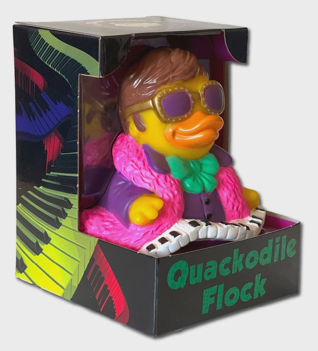 Quackodile Flock Rubber Duck