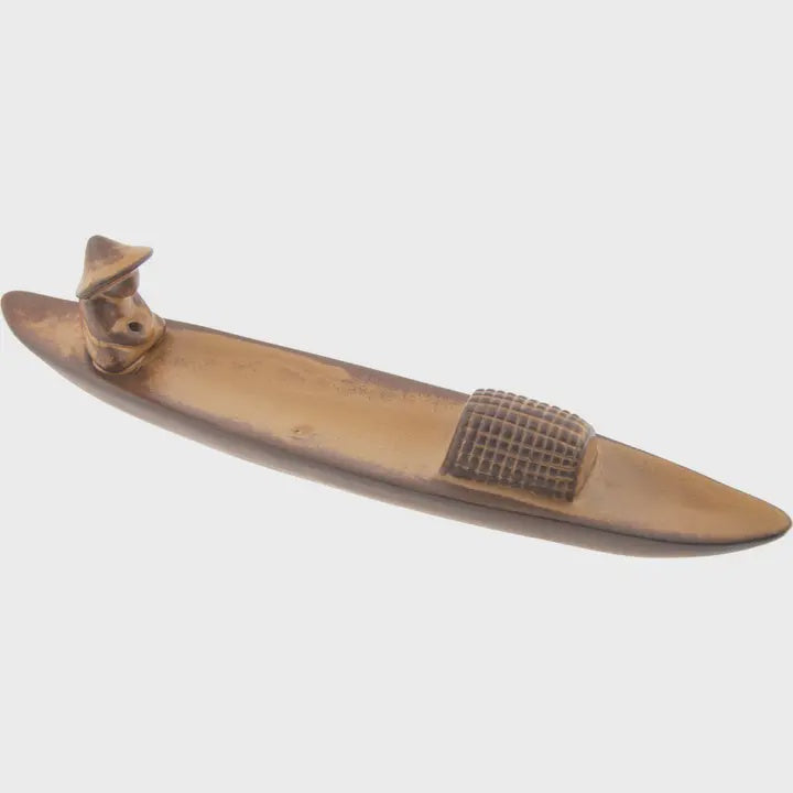 Gone Fishing Ceramic Incense Holder 89755