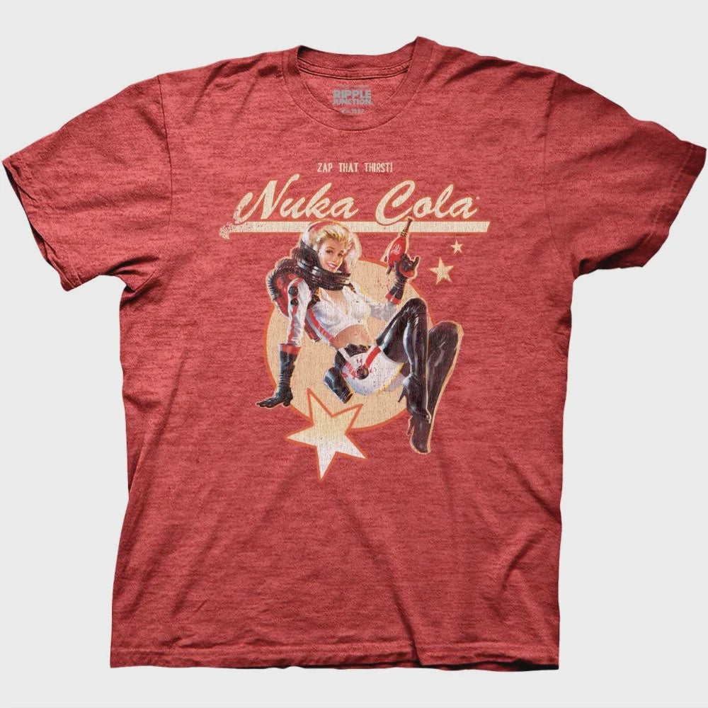 Fallout Retro Nuka Cola Pinup Girl T-Shirt