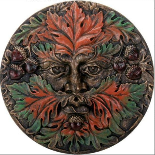 Greenman Wall Plague - Fall
