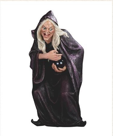 Witch w/Crystal Statue 72148