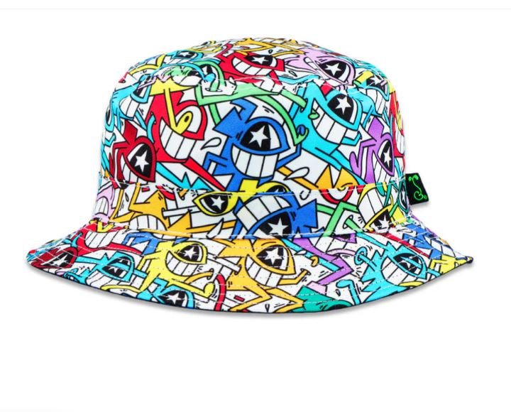 El Pez Smile Reversible Bucket Hat