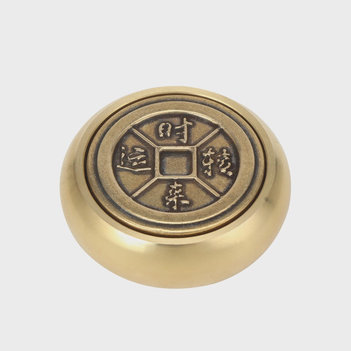 Brass Coin Spinner 80047