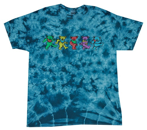 HappyLife - GD Dancing Bears Tie Dye T-Shirt