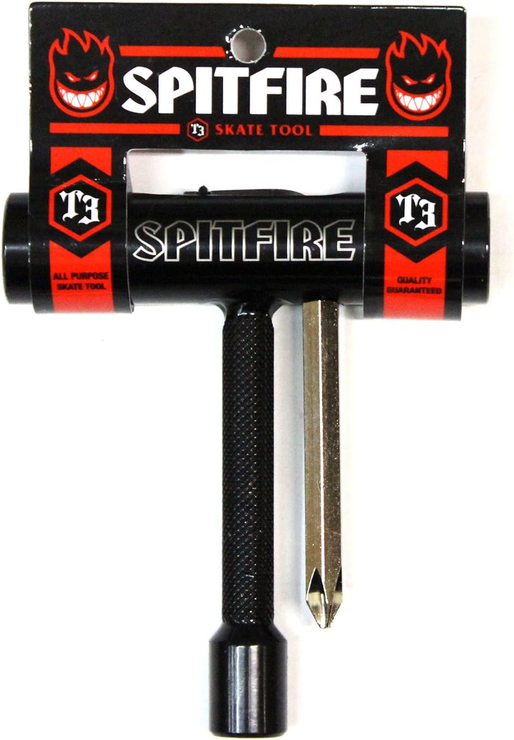 Spitfire Black-Silver T3 Skateboard Tool