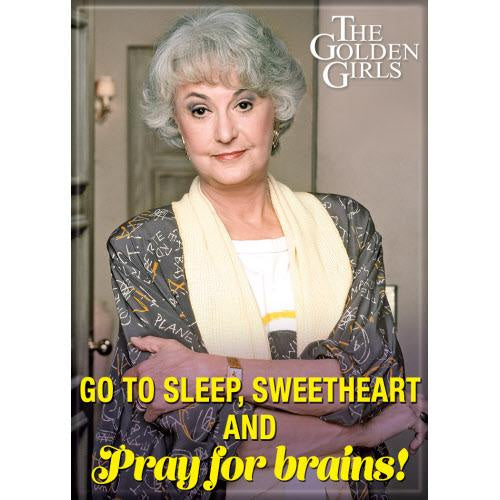 Golden Girls Pray for Brains Magnet