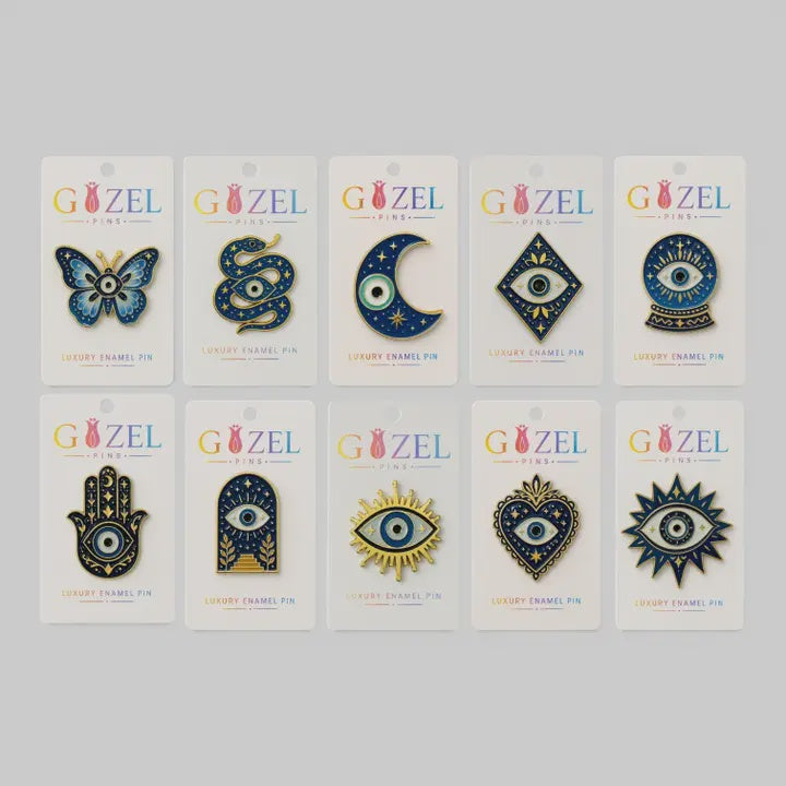 Evil Eye Enamel Pin