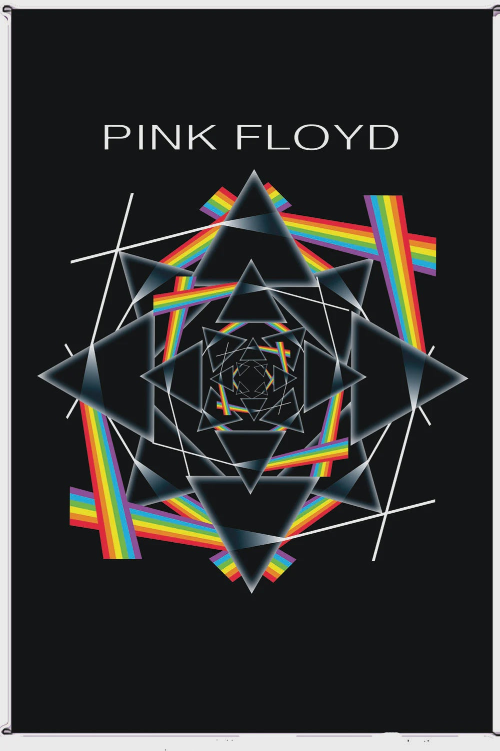 Pink Floyd Black Prism Tapestry 60x90