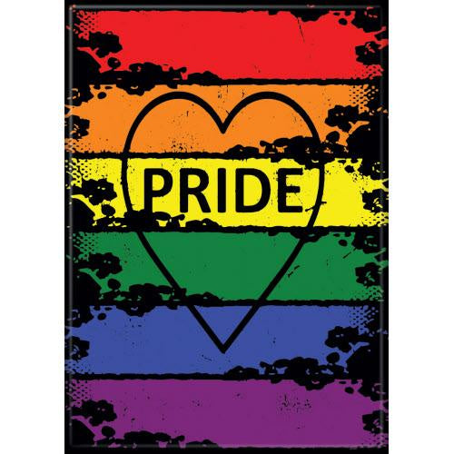 iCreate Pride Heart Magnet