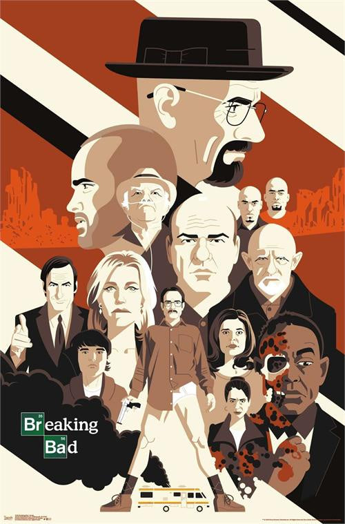Breaking Bad Group Poster