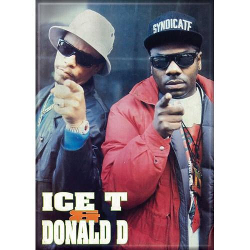 50 Yrs Hip Hop Ice T and Donald D Magnet