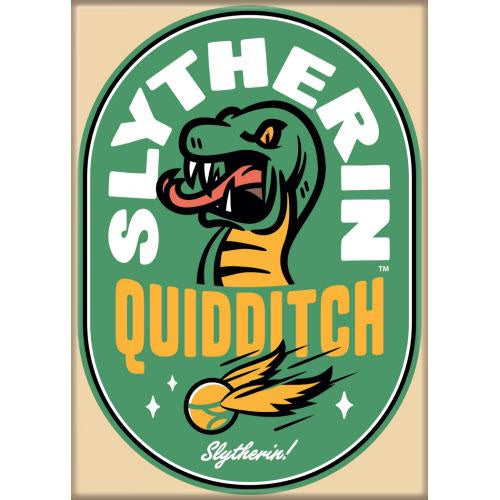 Harry Potter Slytherin Quidditch Stamp Magnet