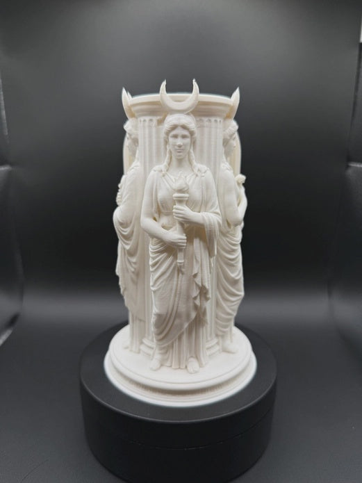 Hecate Devotional Altar Wall Hanging Statue