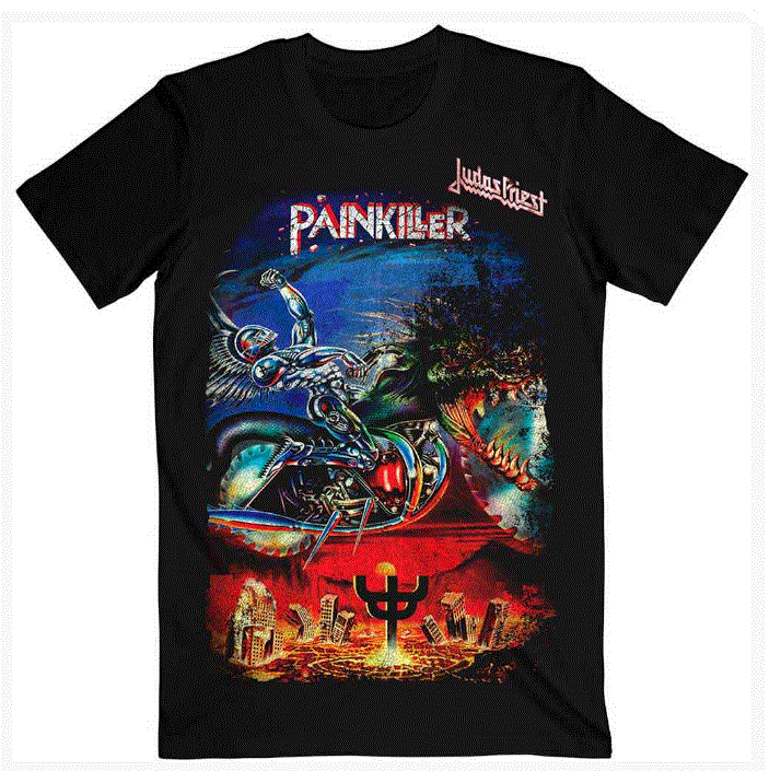 Rock Off - Judas Priest 'Painkiller' Unisex T-Shirt