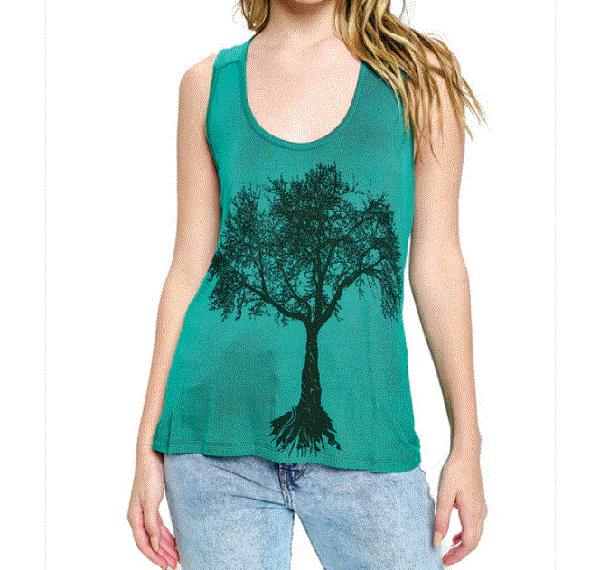 Yak & Yeti - Tree Of Life Boho Yoga Tank Top