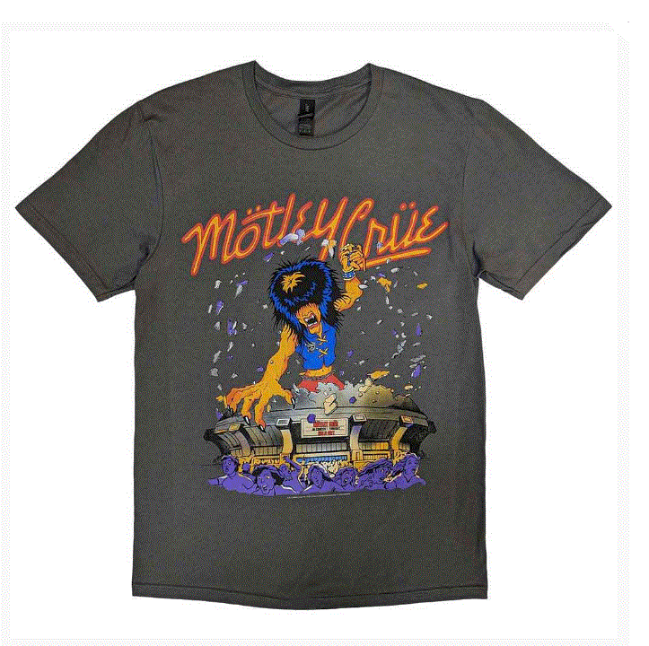 Rock Off - Motley Crue 'Allister King Kong' Unisex T-Shirt