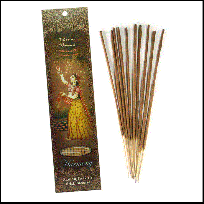 Prabhuji's Gifts - Ragini Vasanti incense Sticks - Harmony