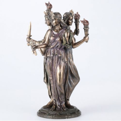Hecate Greek Triple Goddess Of Magic & Witchcraft Statue 76293