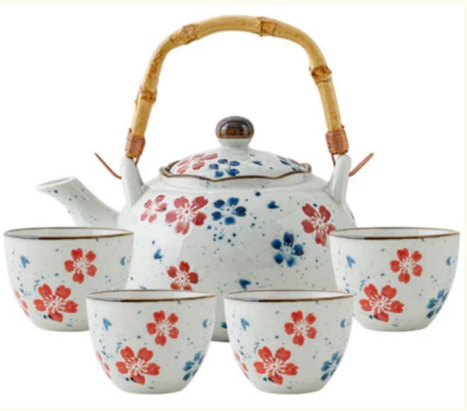 Cherry Blossom Tea Set - 10057