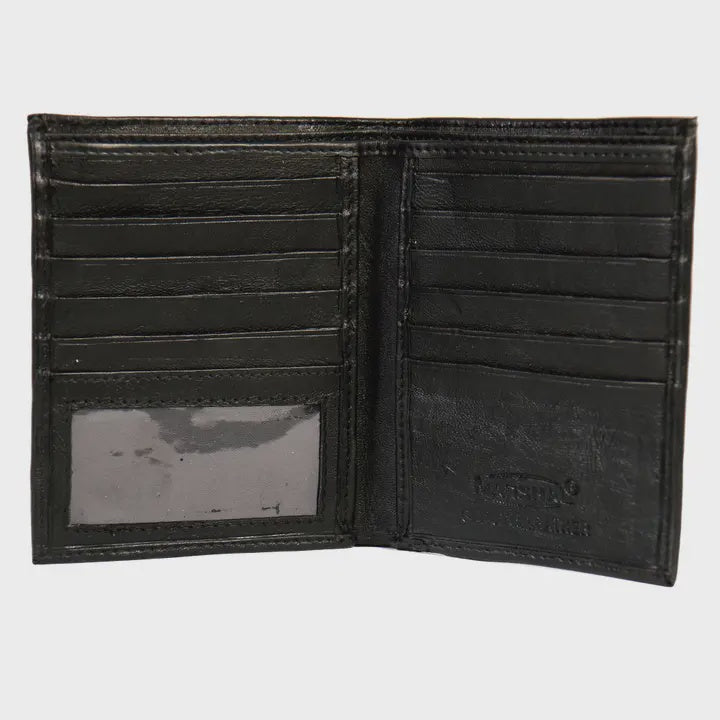 Hot Leathers - Bifold Rfid Blocking Wallet w/Zipper Pocket 31779