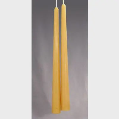 Beeswax 10″ Taper Candles