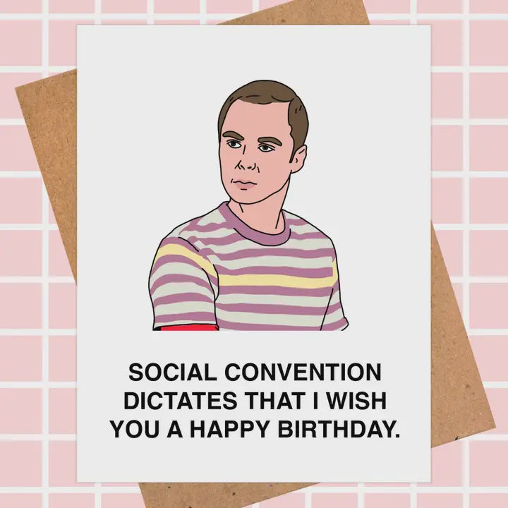The Big Bang Theory - Pop Culture Birthday Card