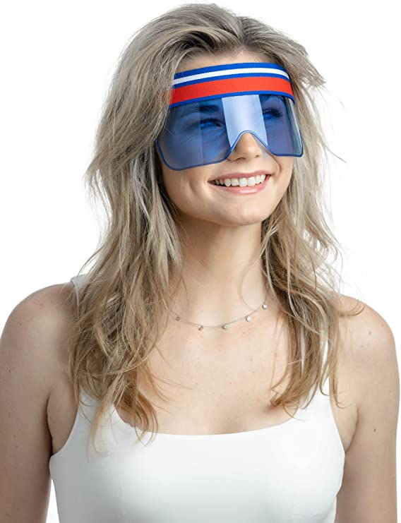 Retro 80's/90's Shade Bandz- Visor Sunglasses