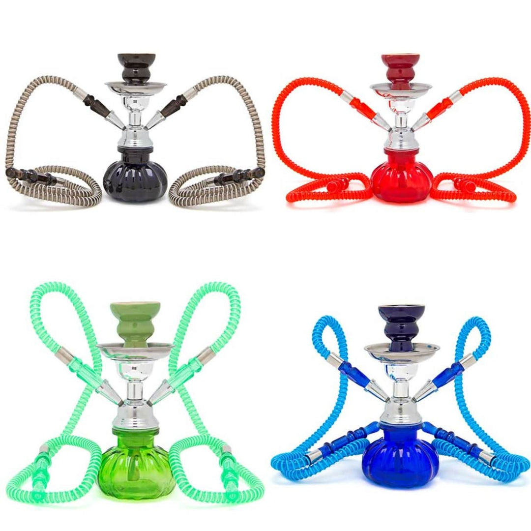 Badshah Pumpkin 2 Hose Hookah - 10"