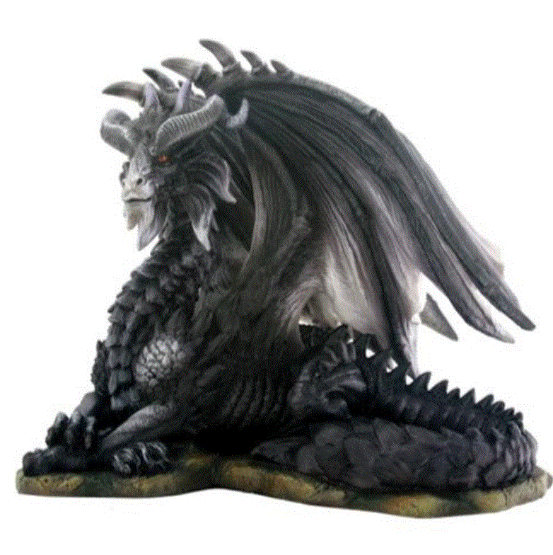 Pacific - Dark Dragon Statue Y7642