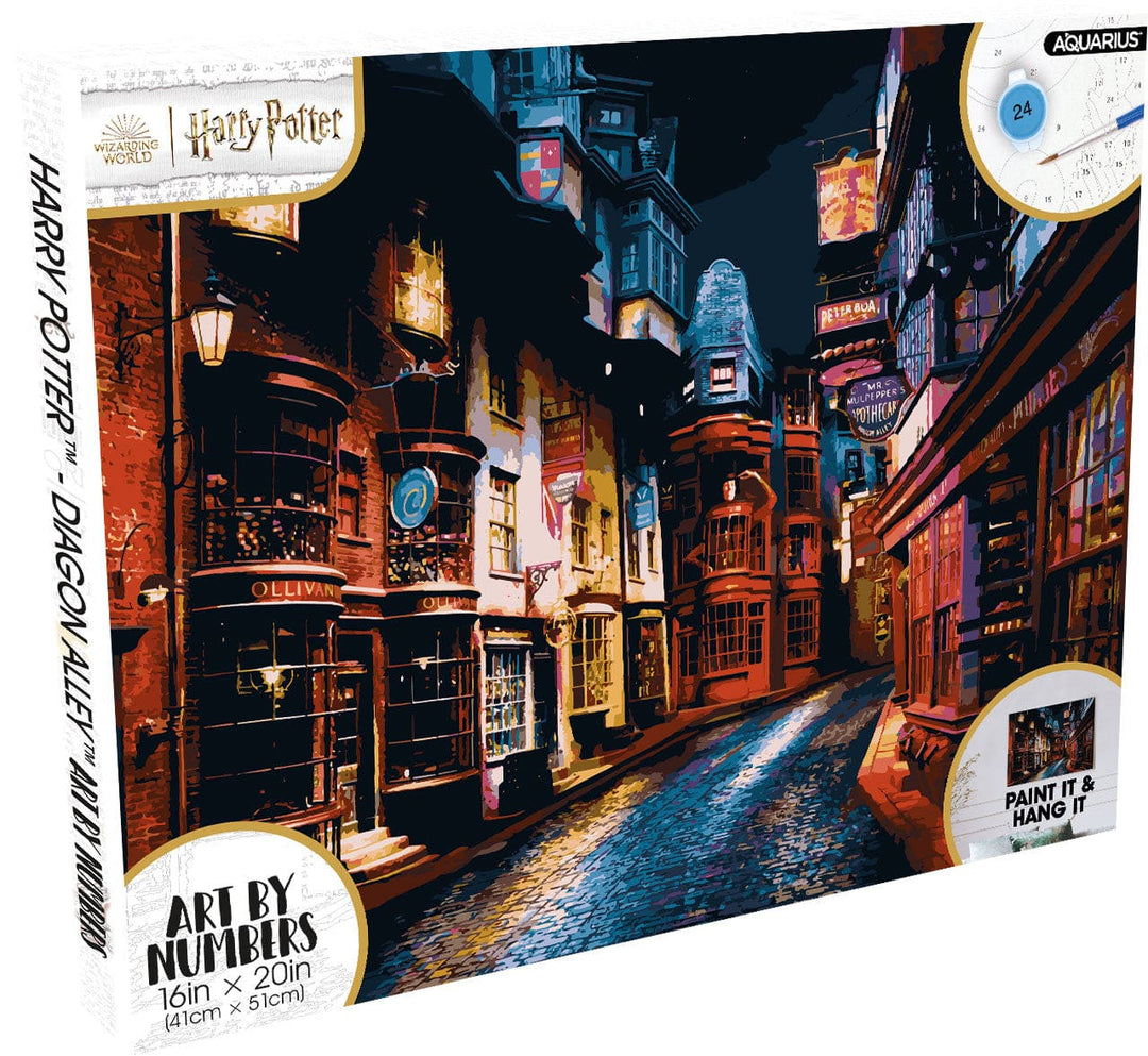 Harry Potter Diagon Alley Art by Numbers