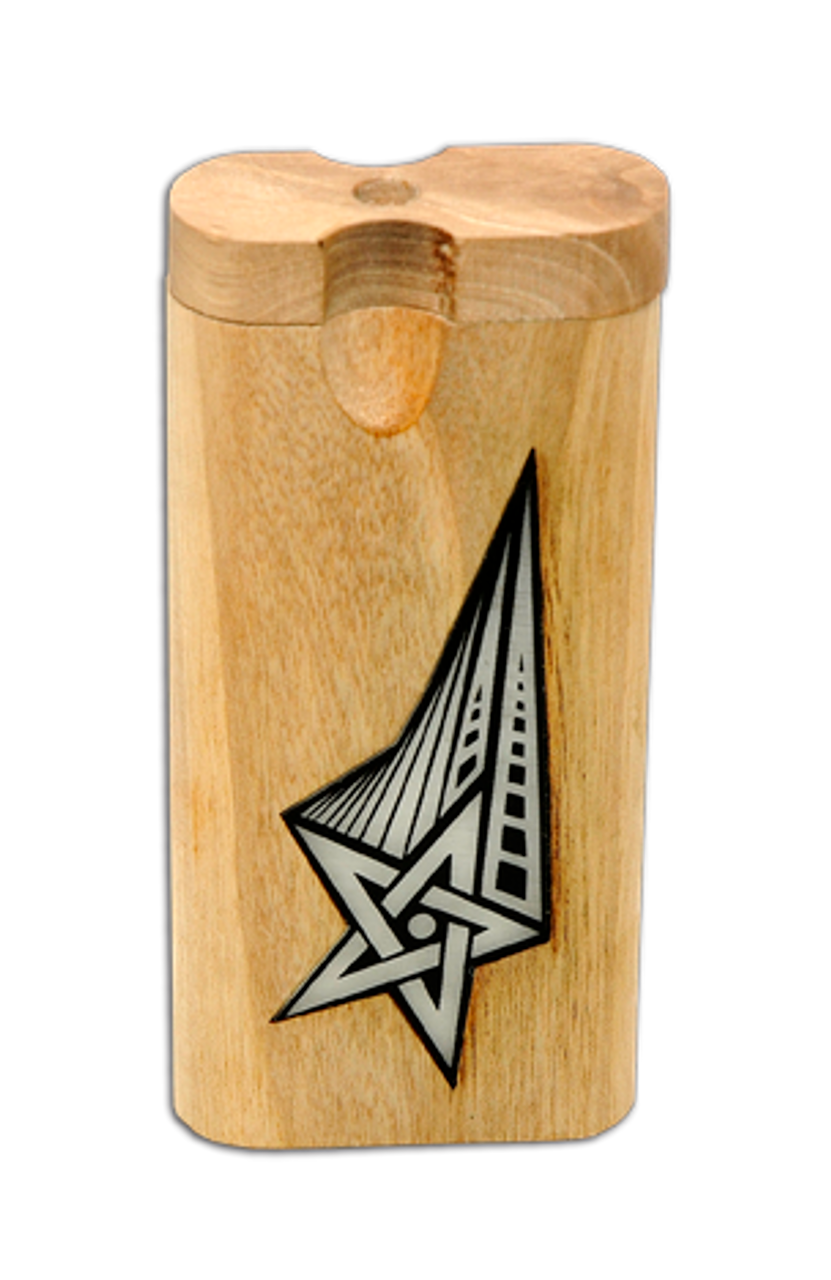 Doug's Dugouts Large Plain Glow Inlay Shooting Star TA1421