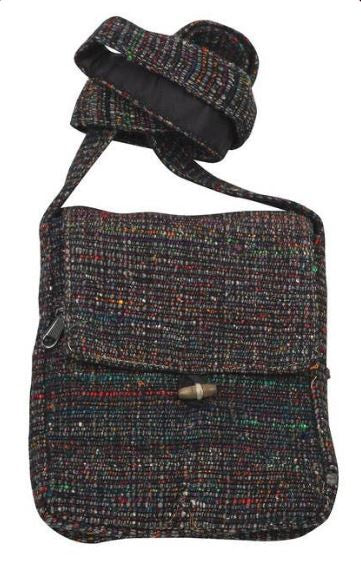 Woven Recycled Silk Passort Bag PA-1