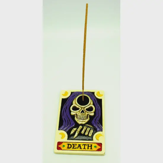 Death Tarot Card Incense Burner 3180