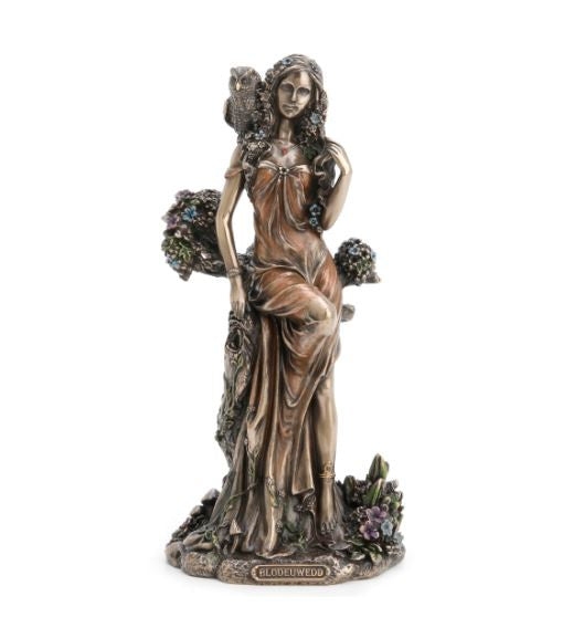 Blodeuwedd Celtic Goddess Of Spring & Flowers Statue