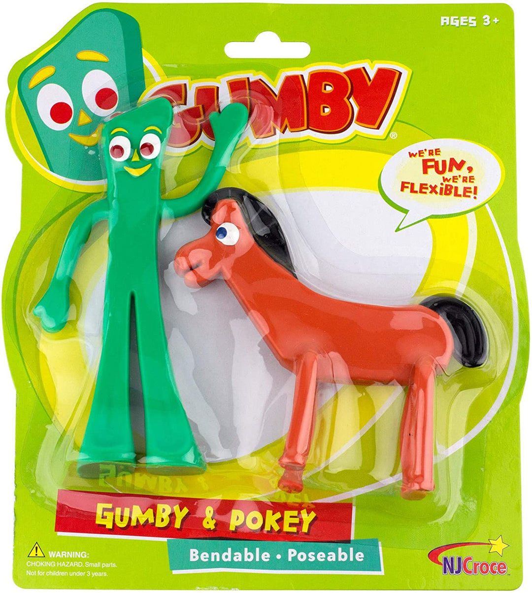 Gumby - Bendable Poseable Figurines